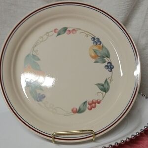 Corelle Abundance 10 " Dinner Plate with Fruit Motif